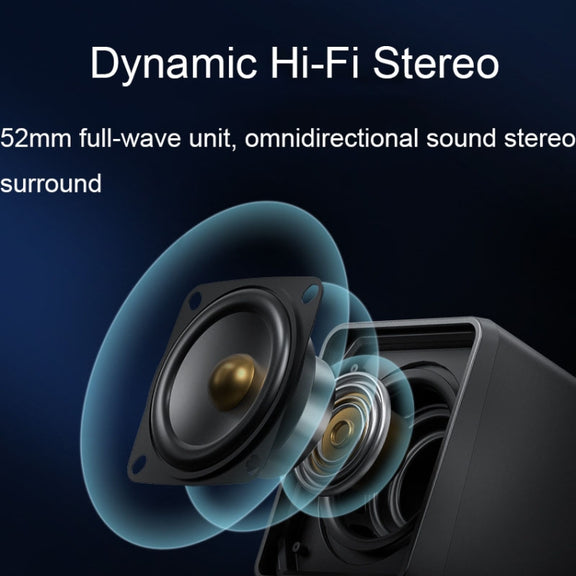Havit A20 Plus Colorful Ambient Light Wired Computer Audio Stereo Surround Sound Speaker, Style: Bluetooth Version