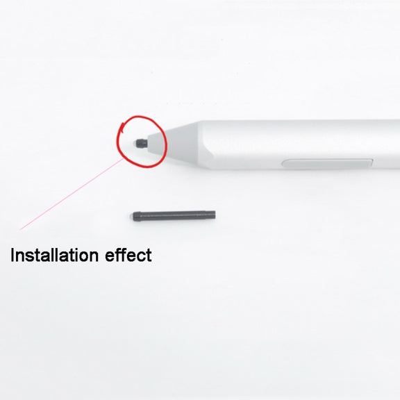 For Microsoft Surface Pro 4/5/6/7 Book Styluses Replacement Pen Nib HB Refill, Spec: 3pcs/set