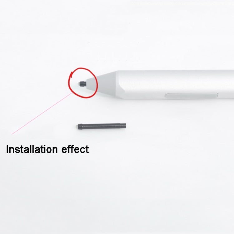 For Microsoft Surface Pro 4/5/6/7 Book Styluses Replacement Pen Nib HB Refill, Spec: 3pcs/set