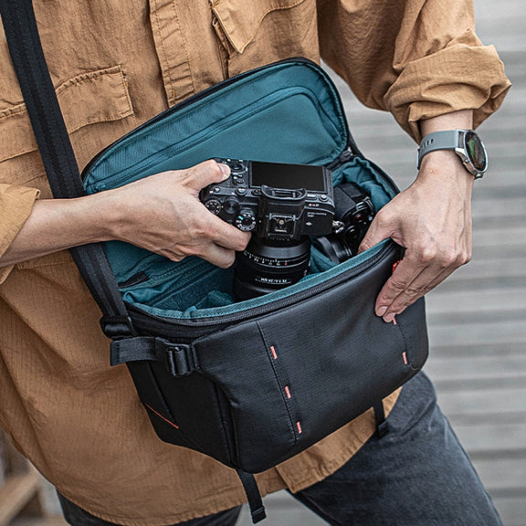 PGYTECH OneMo Stabilizer Drone Micro Camera Single Shoulder Storage Bag, Size: 7L(Black)