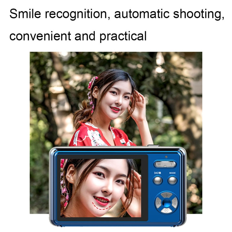 2.4 Inch IPS Screen 40 Million Pixel Digital Camera 16X Digital Zoom Video Macro Portable Camera(Black Standard) - free shipping - PMC TechLife - Order now!