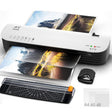 Osmile SL299 A4 Laminator Machine Set With 15 Laminating Pouches Paper Cutter Corner Rounder(UK Plug) - Photo Film Covering Machine by Osmile | Online Shopping South Africa | PMC TechLife | Buy Now Pay Later Mobicred
