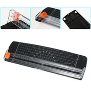 Osmile SL299 A4 Laminator Machine Set With 15 Laminating Pouches Paper Cutter Corner Rounder(US Plug)