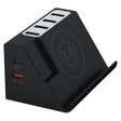 PD 20W +QC 3.0 Wireless Charging+6 Ports Multi-function Charger(UK Plug) - Multifunction Charger by PMC TechLife | Online Shopping South Africa | PMC TechLife | Buy Now Pay Later Mobicred