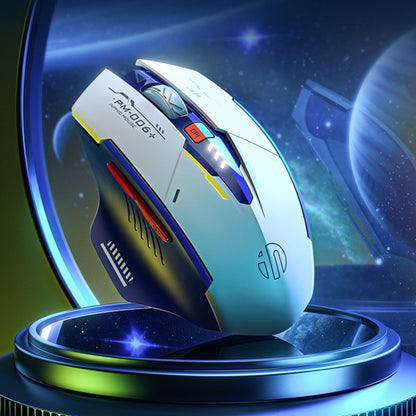 Inphic F9 Mecha Wireless Mouse Charging Office Game Mouse(Single Model 2.4G) - free shipping - PMC Jewellery - Order now!