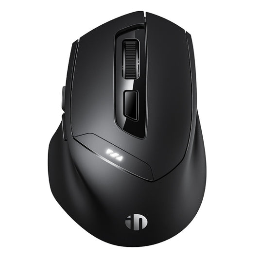 Inphic DR01 Bluetooth 3 Mode Wireless Mouse Charging Quiet Office Game Laptop Computer Home Use(Black) - free shipping - PMC Jewellery - Order now!