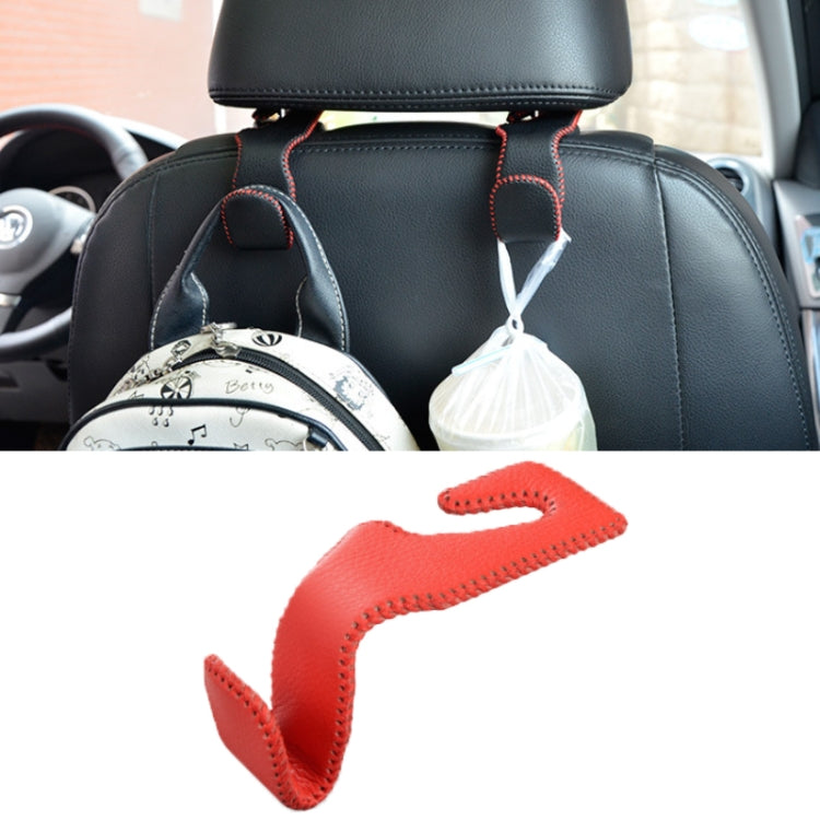 Car Hidden Multi-function Seat Back Seat Small Hook(Red) - Auto Fastener & Clips by PMC TechLife | Online Shopping South Africa | PMC TechLife | Buy Now Pay Later Mobicred