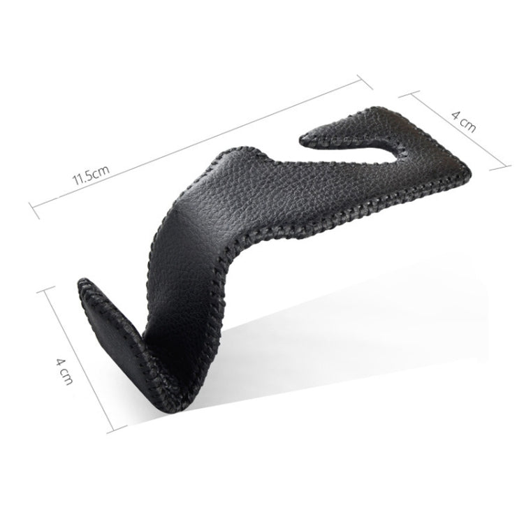 Car Hidden Multi-function Seat Back Seat Small Hook(Black Red) - Auto Fastener & Clips by PMC TechLife | Online Shopping South Africa | PMC TechLife | Buy Now Pay Later Mobicred