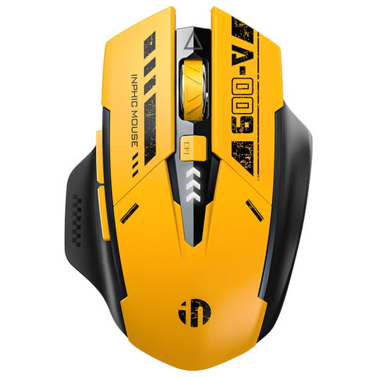Inphic A9 Bluetooth 3 Mode Mouse Silent Charging Mechanical Feel Wireless Mouse - free shipping - PMC Jewellery - Order now!