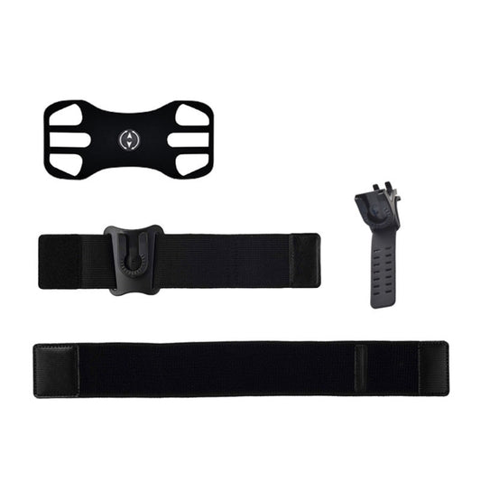 3 In 1 Disassembered Rotating Arm Belt Bag Sports Phone Bag Bracket For 4.5-7 inch Phones(Black) - Other by PMC Jewellery | Online Shopping South Africa | PMC Jewellery | Buy Now Pay Later Mobicred