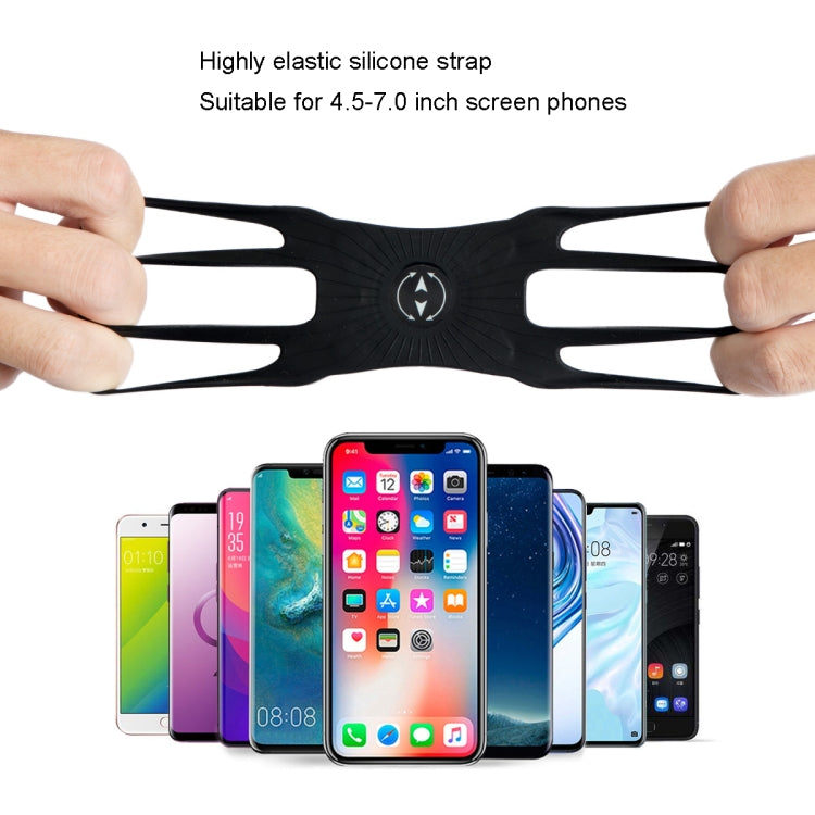 3 In 1 Disassembered Rotating Arm Belt Bag Sports Phone Bag Bracket For 4.5-7 inch Phones(Black) - Other by PMC Jewellery | Online Shopping South Africa | PMC Jewellery | Buy Now Pay Later Mobicred