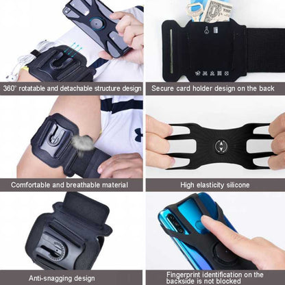 For 4.5-7 inch Phone Sports Removable Bag, Style: Armband(Blue) - Other by PMC Jewellery | Online Shopping South Africa | PMC Jewellery | Buy Now Pay Later Mobicred