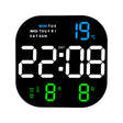 6633 LED Screen Digital Display Timing Desktop Alarm Clock Living Room Hanging Clock(Blue White Green) - Wall Clock by PMc TechLife | Online Shopping South Africa | PMc TechLife | Buy Now Pay Later Mobicred