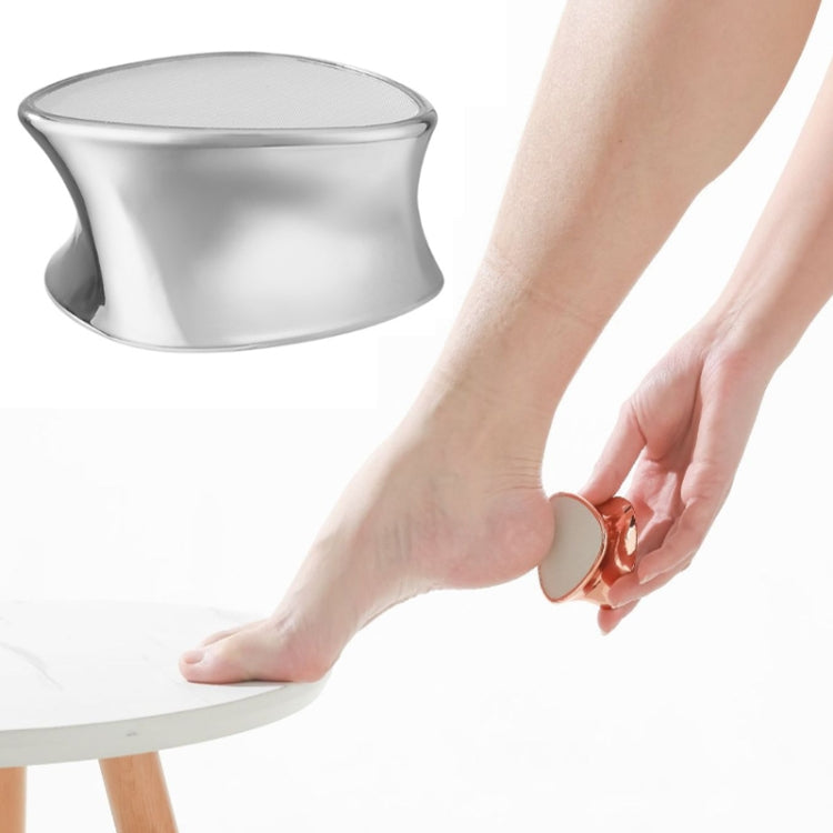 2 In 1 Hair Removal Foot Grinder Foot Peeling Pedicure Tool Epilator(Silver) - free shipping - PMC TechLife - Order now!