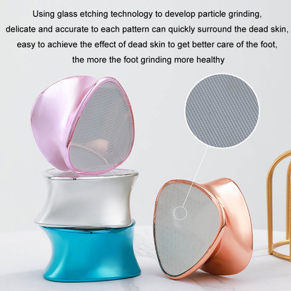 2 In 1 Hair Removal Foot Grinder Foot Peeling Pedicure Tool Epilator(Silver)