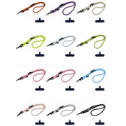 10mm Thick Rope Mobile Phone Anti-Lost Adjustable Lanyard Spacer(Sky Blue)
