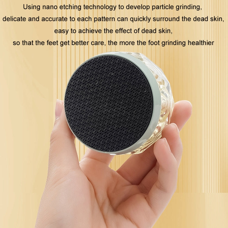 2 in 1 Double-sided Foot Grinder Crystal Glass Manual Epilator(Pink) - Hair Removal by PMC TechLife | Online Shopping South Africa | PMC TechLife | Buy Now Pay Later Mobicred