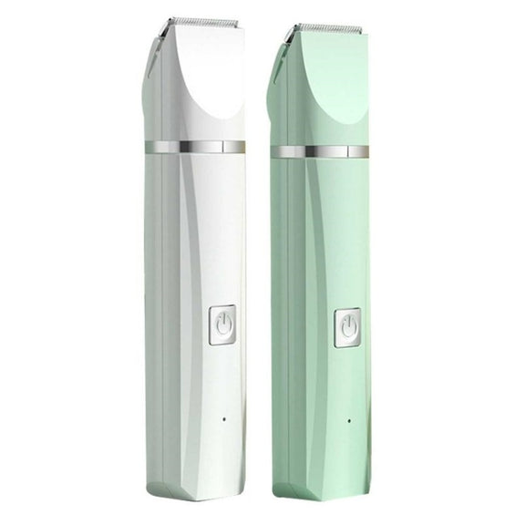Pet Shaver Cat Dog Paw Hair Clipper Electric Fader, Color: 4 in 1 White
