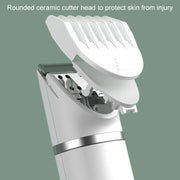 Pet Shaver Cat Dog Paw Hair Clipper Electric Fader, Color: 4 in 1 White