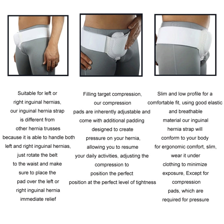 Adult Hernia Belt Groin Protection Belt, Color: Skin Color - Massage & Relaxation by PMC Jewellery | Online Shopping South Africa | PMC Jewellery | Buy Now Pay Later Mobicred