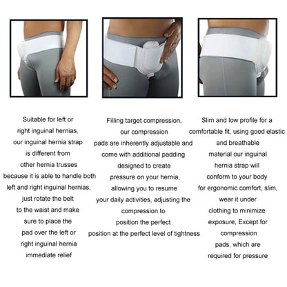 Adult Hernia Belt Groin Protection Belt, Color: Skin Color - Massage & Relaxation by PMC Jewellery | Online Shopping South Africa | PMC Jewellery | Buy Now Pay Later Mobicred
