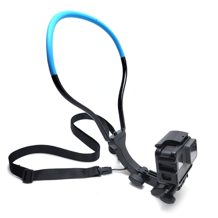 TUYU Camera Neck Holder Mobile Phone Chest Strap Mount  For Video Shooting//POV, Spec: With Phone Clip (Black)