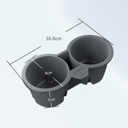 For Tesla Model3/Y Central Control Storage Silicone Cup Stopper(Black)