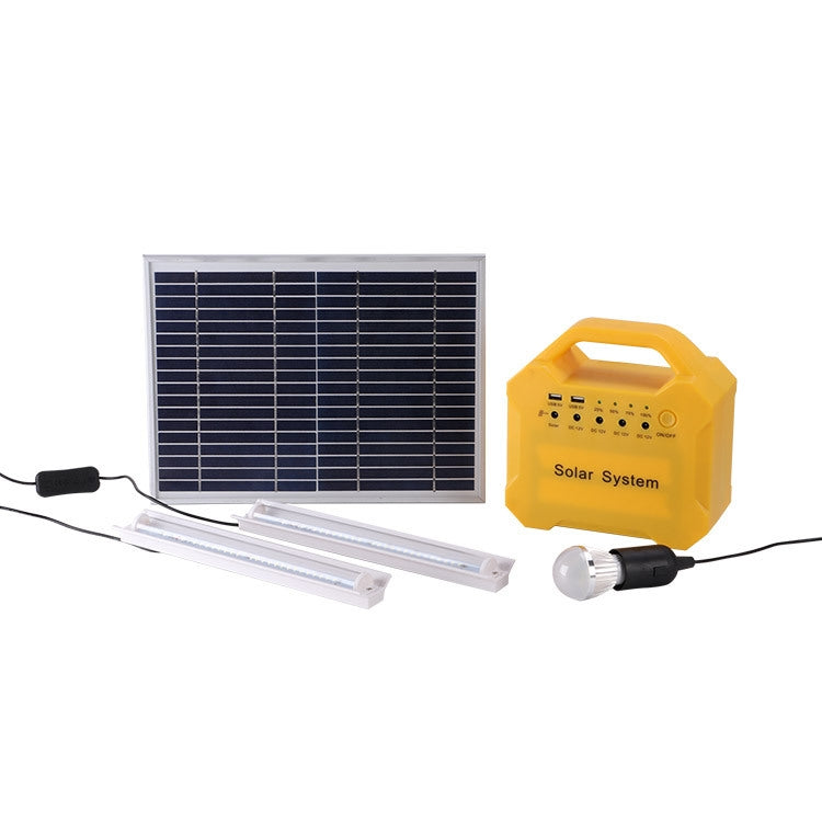 7AH 10W Solar Panel Emergency Light Rechargeable LED Solar Energy Kit - Others by PMC TechLife | Online Shopping South Africa | PMC TechLife | Buy Now Pay Later Mobicred