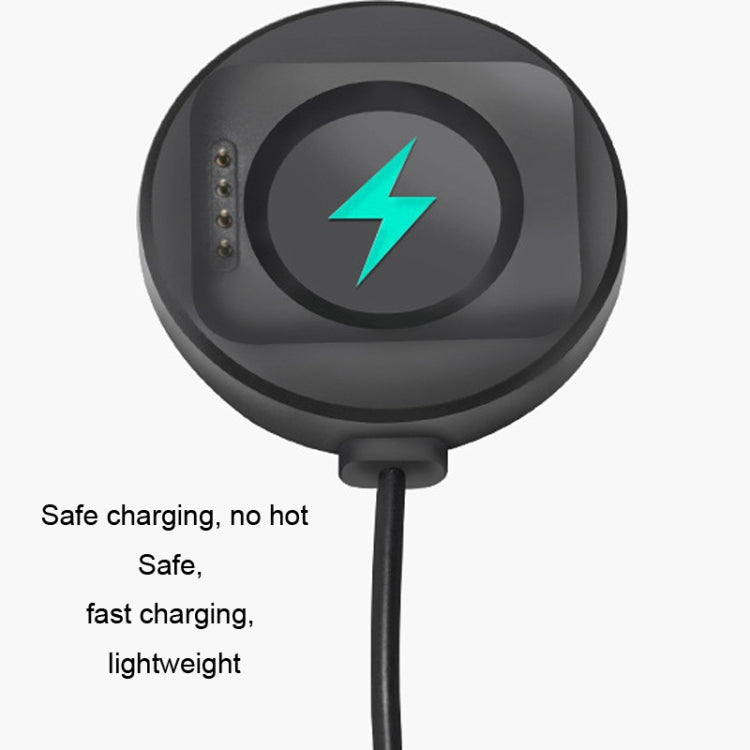 For OPPO Watch 3 Pro Watch USB Port Magnetic Charger Charging Cable(White) -  by PMC TechLife | Online Shopping South Africa | PMC TechLife | Buy Now Pay Later Mobicred
