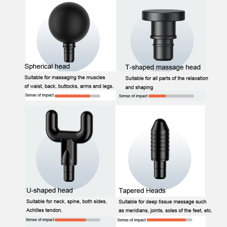 Konka 6 Speed Intelligent Fascia Gauge Muscle Relaxation Massager With 4 Massage Heads(Upgraded Model Green) - free shipping - PMC TechLife - Order now!