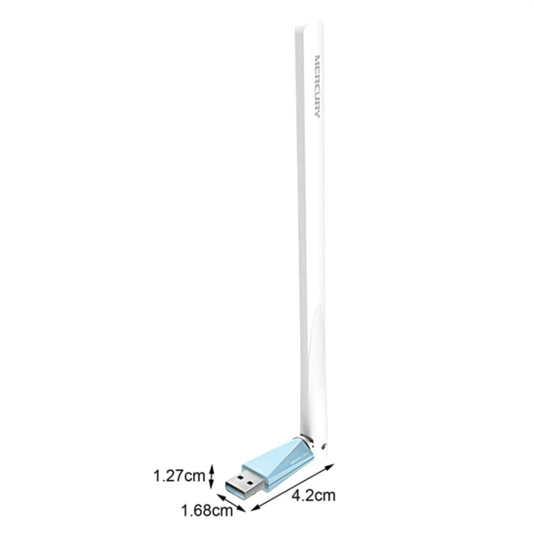 MERCURY MW150UH Mini USB Wireless Network Card Desktop Computer Laptop Wifi Receiver - free shipping - PMC Jewellery - Order now!