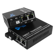 NESTONG  Gigabit Single-mode Fiber Optic Transceiver POE Photoelectric Converter,CN Plug