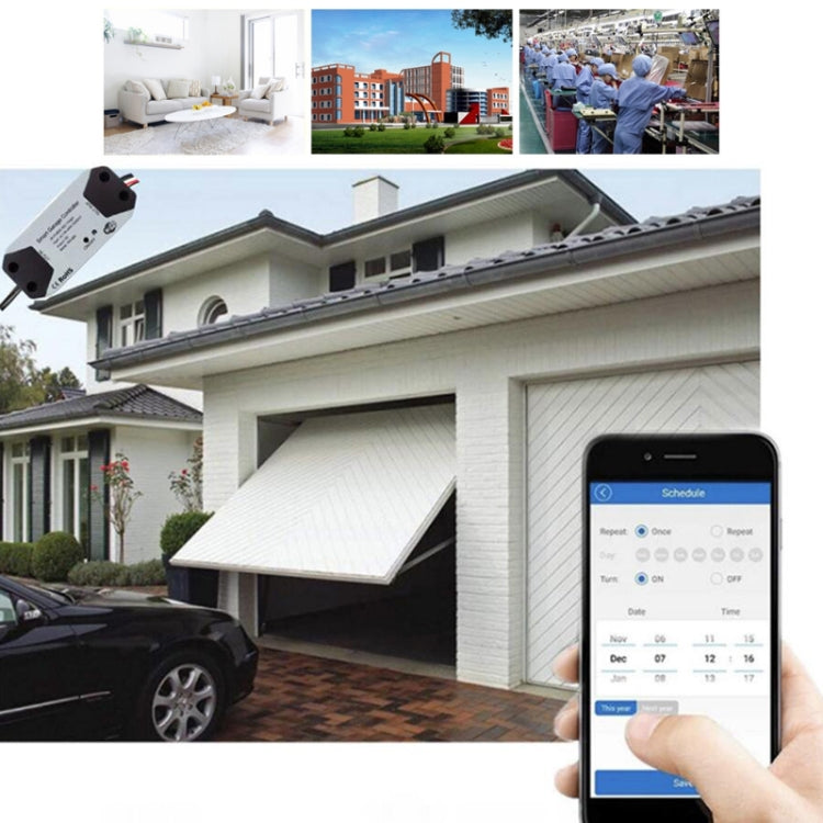 Tuya APP Remote Control WIFI Smart Garage Door Controller, Specification: US Plug