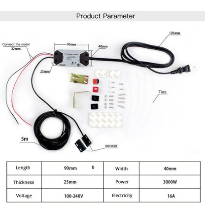 Tuya APP Remote Control WIFI Smart Garage Door Controller, Specification: UK Plug - free shipping - PMC Jewellery - Order now!