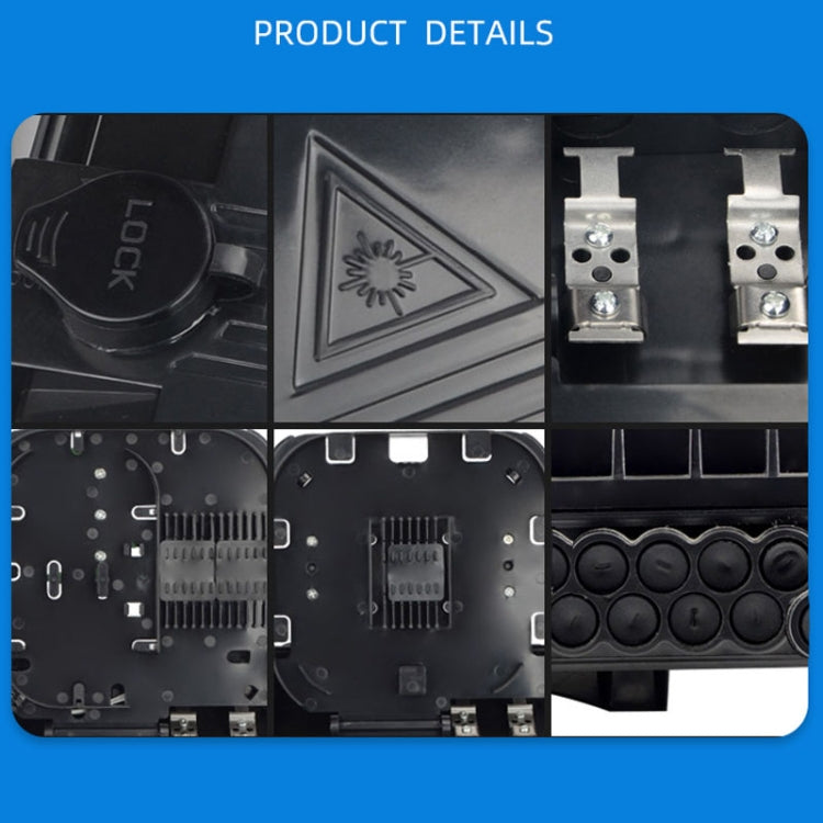 FTTH Distribution Box with 16 PLC Splitter Can Hold Up to 16 Subscribers Drop Cable