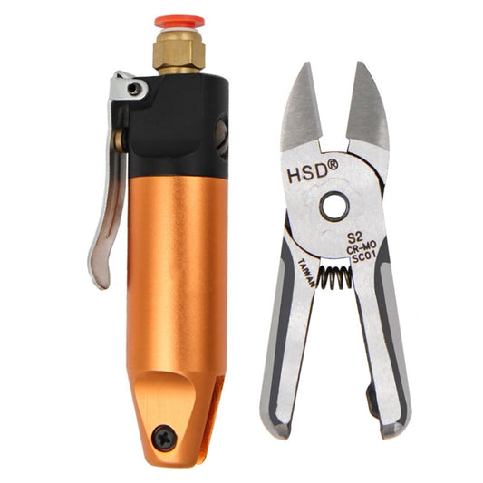 HSD HS-5+S2 Cut Metal Set 2 In 1 Pneumatic Snip Plier Cutting Metal Plastic Model Scissor Tool - free shipping - PMC Jewellery - Order now!