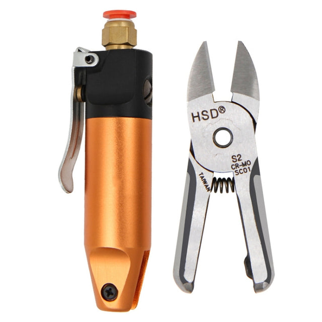 HSD HS-5+S2 Cut Metal Set 2 In 1 Pneumatic Snip Plier Cutting Metal Plastic Model Scissor Tool