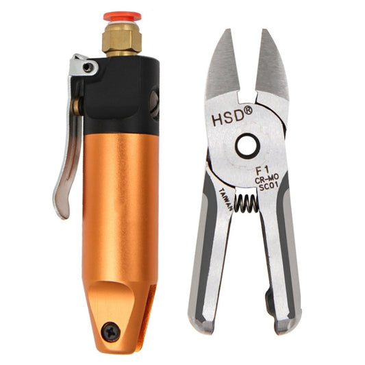 HSD HS-5+F1 Cut Plastic Set 2 In 1 Pneumatic Snip Plier Cutting Metal Plastic Model Scissor Tool - free shipping - PMC Jewellery - Order now!