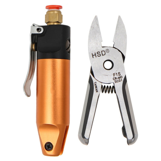 HSD HS-5+F1S Cut Plastic Set 2 In 1 Pneumatic Snip Plier Cutting Metal Plastic Model Scissor Tool - free shipping - PMC Jewellery - Order now!