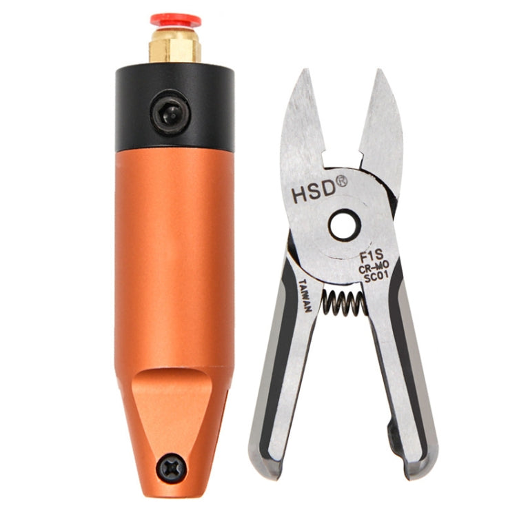 HSD HS-5M+F1S Cut Plastic Set 2 In 1 Pneumatic Snip Plier Cutting Metal Plastic Model Scissor Tool - free shipping - PMC Jewellery - Order now!