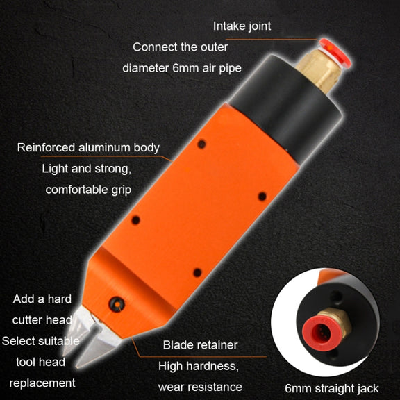 HSD MS-5+S2S Cut Metal Set 2 In 1 Pneumatic Snip Plier Cutting Metal Plastic Model Scissor Tool