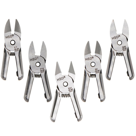 HSD MS-5+S2S Cut Metal Set 2 In 1 Pneumatic Snip Plier Cutting Metal Plastic Model Scissor Tool