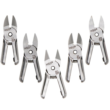 HSD HS-5+F1 Cut Plastic Set 2 In 1 Pneumatic Snip Plier Cutting Metal Plastic Model Scissor Tool - free shipping - PMC Jewellery - Order now!