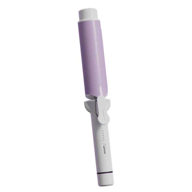 40mm Hair Curler Big Wave Negative Ion Essential Oil Coated Curling Iron,CN Plug(Taro Purple) - Hair Curler by PMC Jewellery | Online Shopping South Africa | PMC Jewellery | Buy Now Pay Later Mobicred
