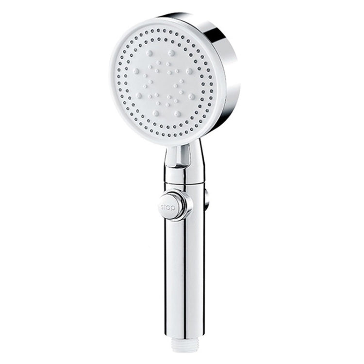 Pressurized Shower Water Heater Handheld Multifunction 6-speed Nozzle, Color: Silver - Shower Head by PMC TechLife | Online Shopping South Africa | PMC TechLife