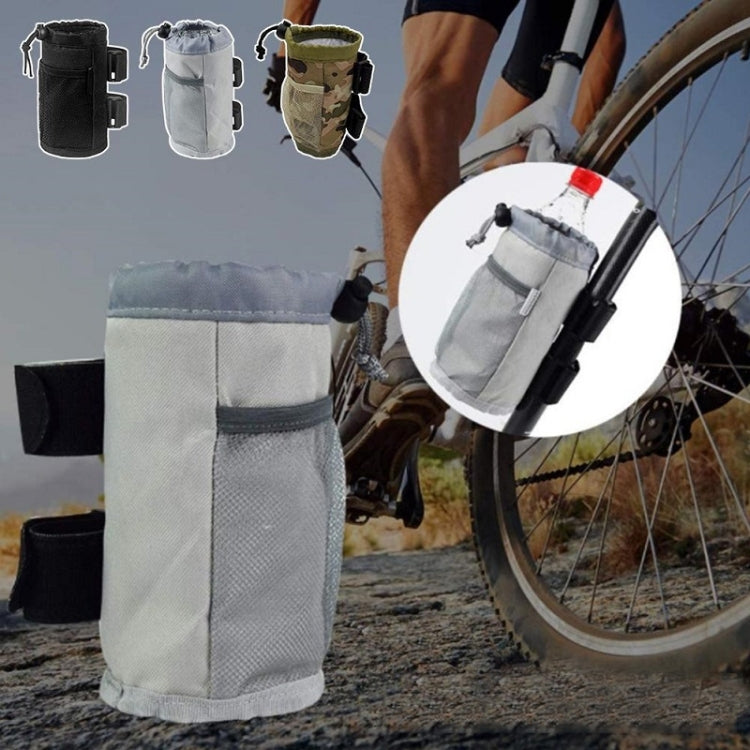 Bicycle Water Cup Holder Stroller Hanging Bottle Bag(Grey) - Bicycle Bags by PMC TechLife | Online Shopping South Africa | PMC TechLife | Buy Now Pay Later Mobicred