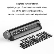 Multifunctional Break Window Mini Safety Hammer Parking Number Plate(Red)