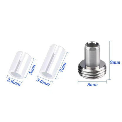 10pcs 5mm Ceramic Core Replacement Parts For Fiber Optic Visual Fault Locator - Adapter by PMC Jewellery | Online Shopping South Africa | PMC Jewellery | Buy Now Pay Later Mobicred