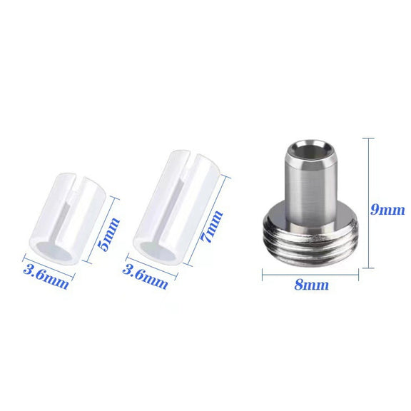 10pcs Metal Head Connector Replacement Parts For Fiber Optic Visual Fault Locator