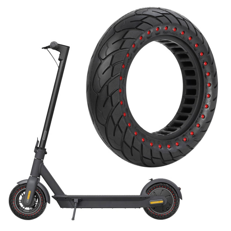 For Kugoo M4 Electric Scooter 10 Inch Inflatable Honeycomb Solid Run-flat Tire(36mm Slot Red) - Accessories & Parts by PMc TechLife | Online Shopping South Africa | PMc TechLife | Buy Now Pay Later Mobicred